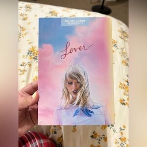 Taylor Swift Lover Version 3 Book AND Lover Necklace